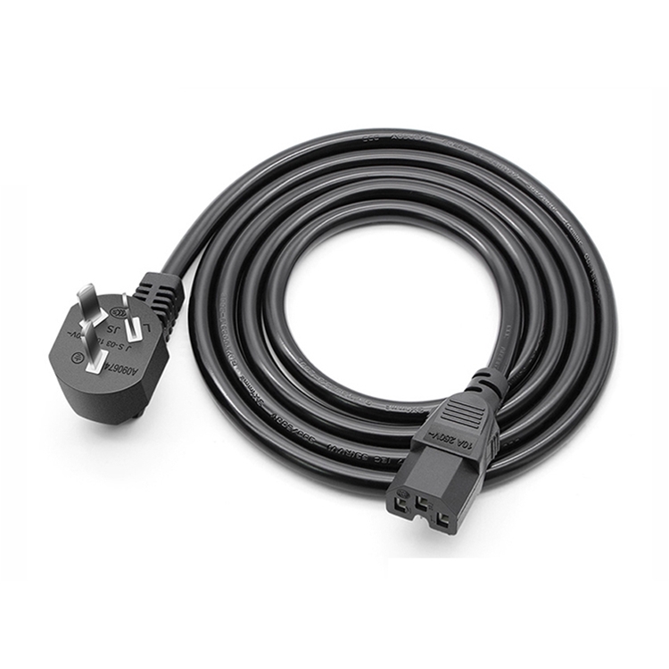 National standard three-hole recessed plug wire WST-009
